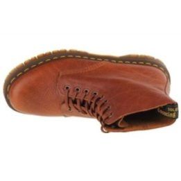 Uniseks odiniai aulinukai Dr. Martens 1460, rudi ir oranžiniai
