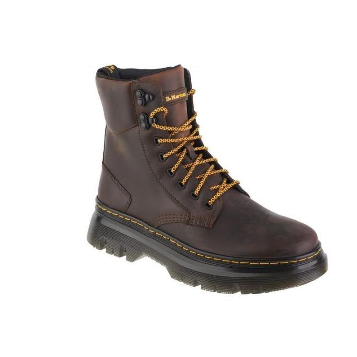 Uniseks odiniai aulinukai su raišteliais Dr. Martens Tarik, rudi