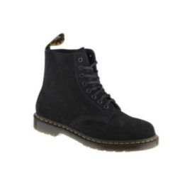 Uniseks zomšiniai aulinukai Dr. Martens 1460 Pascal, juodi