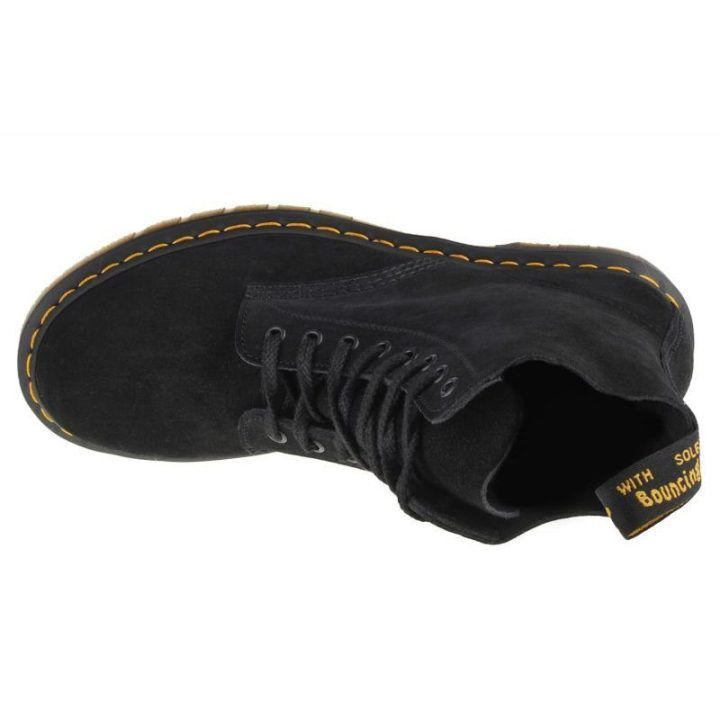 Uniseks zomšiniai aulinukai Dr. Martens 1460 Pascal, juodi