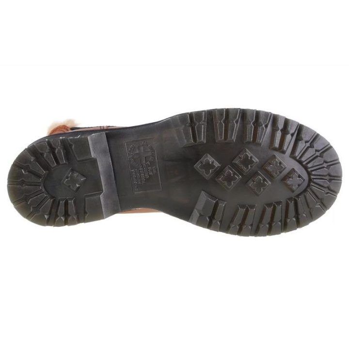 Moteriški pašiltinti aulinukai Dr. Martens 2976 Leonore, rudi