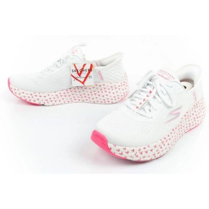 Moteriški įspiriami sportbačiai Skechers, balti