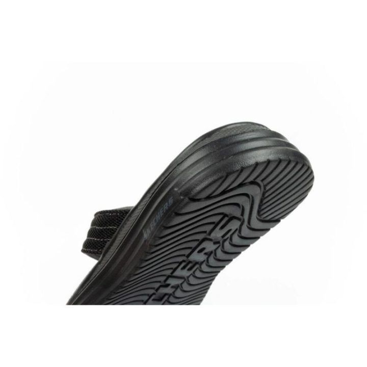 Vyriškos šlepetės per pirštą Skechers Proven, juodos