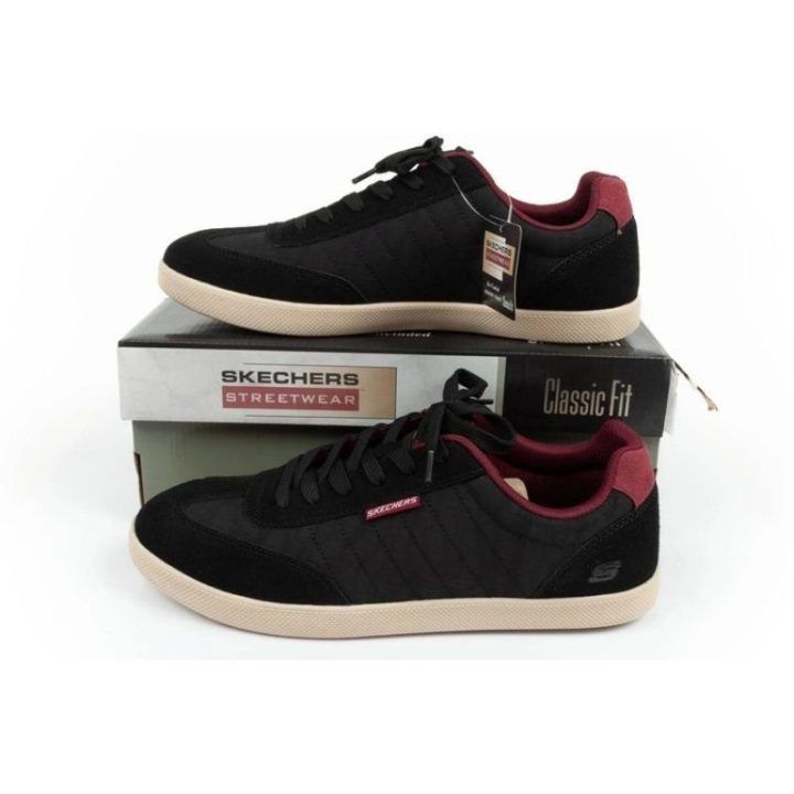 Vyriški suvarstomi sportbačiai Skechers Placer, juodi