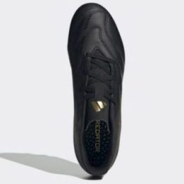 Vyriški futbolo bateliai natūraliai vejai adidas Predator Club, juodi