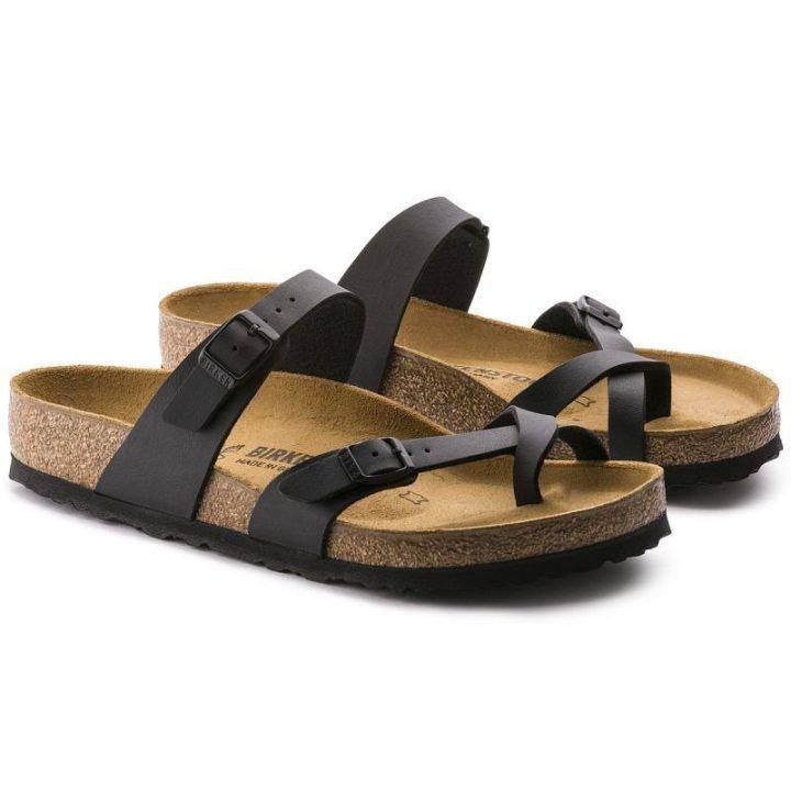 Moteriškos šlepetės per pirštą Birkenstock Mayari
