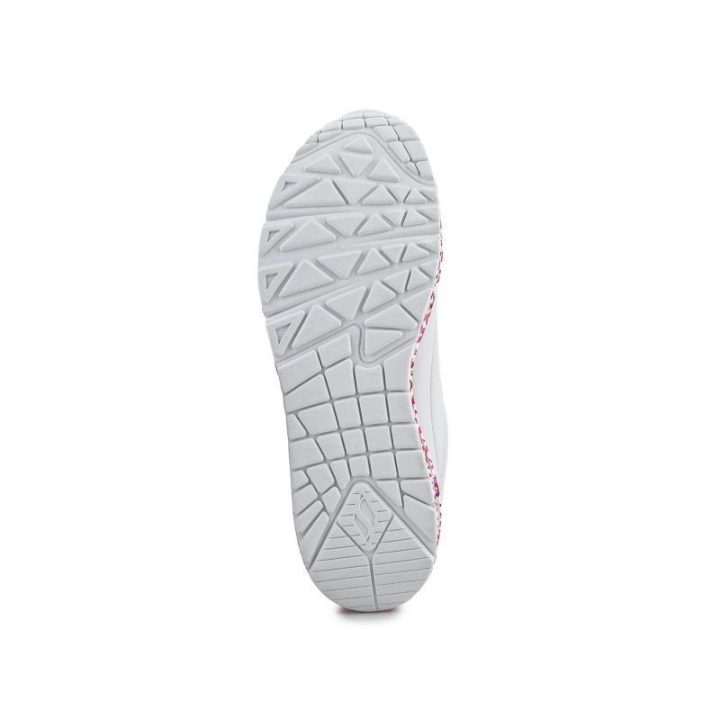 Moteriški sportbačiai su Skech-Air Skechers Uno Loving Love, balti