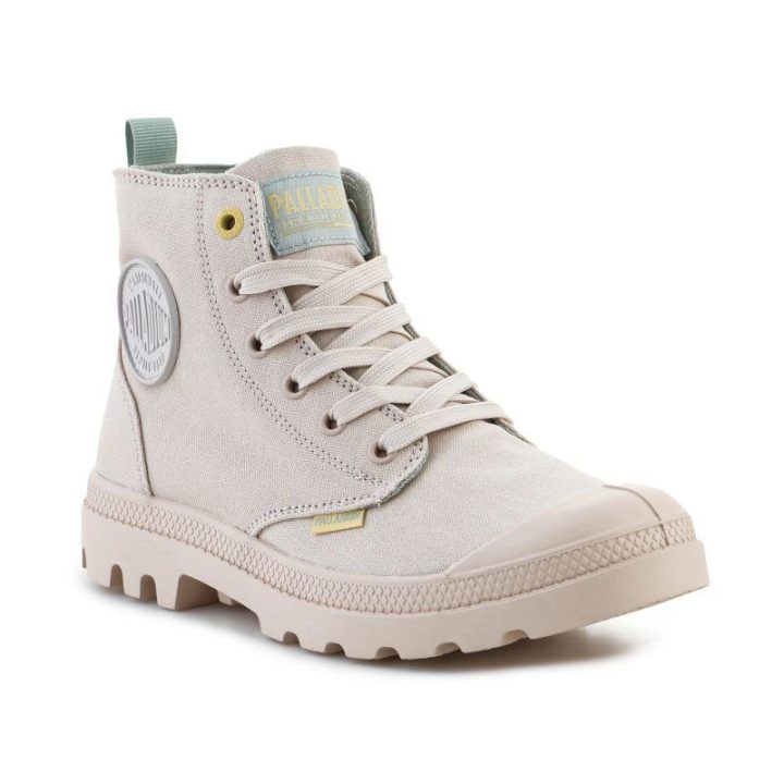 Moteriški aukšti sportbačiai Palladium Pampa Monopop, smėlio