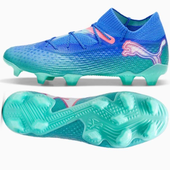 Vyriški futbolo bateliai Puma Future 7 Ultimate Lights Out Pack, mėlyni