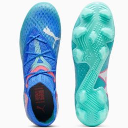 Vyriški futbolo bateliai Puma Future 7 Ultimate Low FG/AG, mėlyni