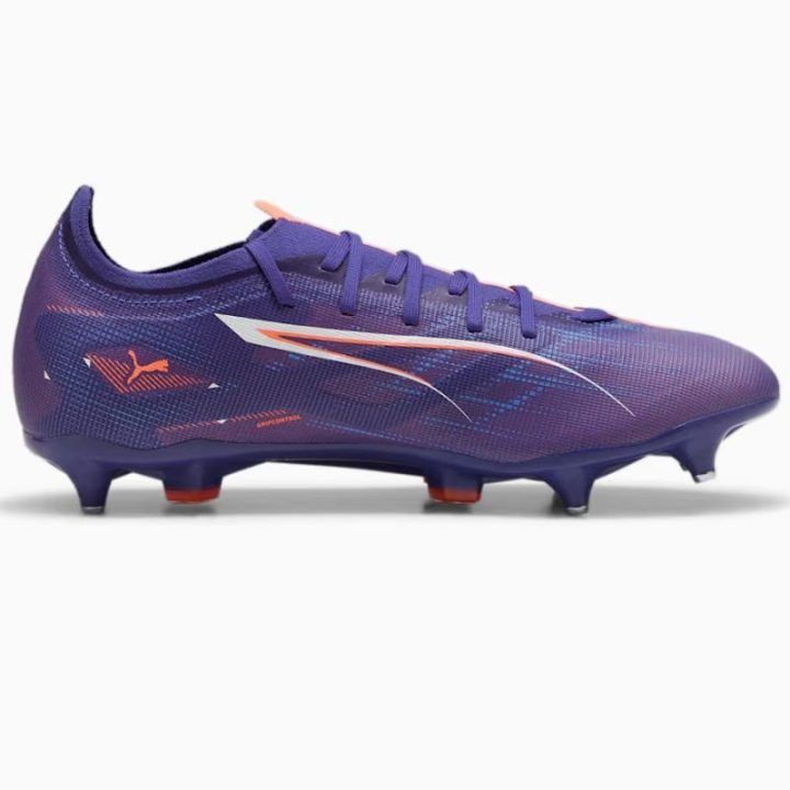 Vyriški futbolo bateliai Puma Ultra 5 Match, violetiniai