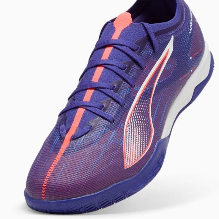 Vyriški žemo profilio futbolo bateliai Puma Ultra 5 Match IT, violetiniai