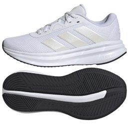Moteriški bėgimo bateliai su raišteliais adidas Galaxy 7, balti