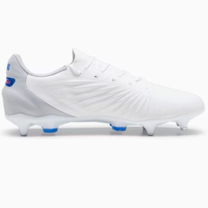 Vyriški odiniai futbolo bateliai Puma KING Match MxSG, balti