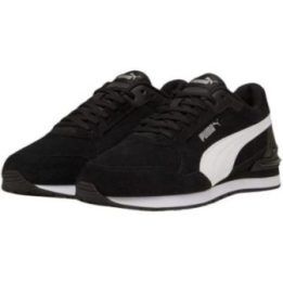 Vyriški zomšiniai sportbačiai Puma ST Runner v4 SD, juodi