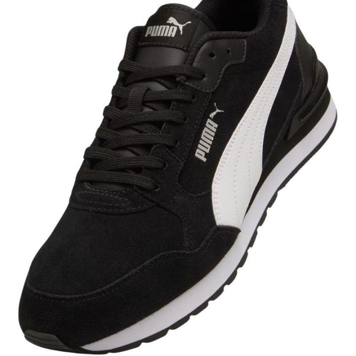 Vyriški zomšiniai sportbačiai Puma ST Runner v4 SD, juodi