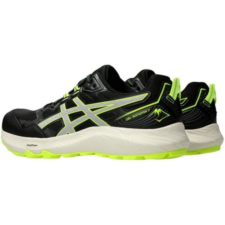 Vyriški bėgimo bekele batai Asics Gel Sonoma 7, juodi