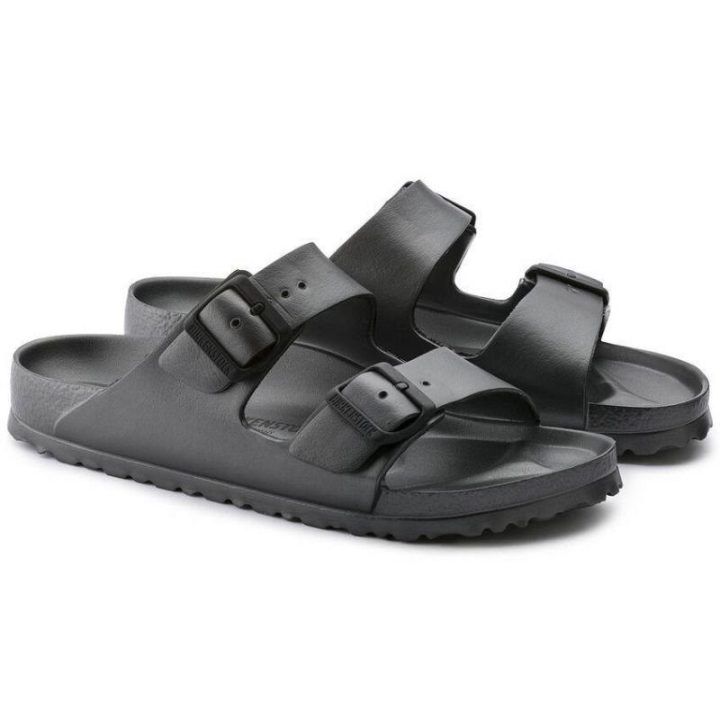 Vyriškos šlepetės Birkenstock Arizona, pilkos