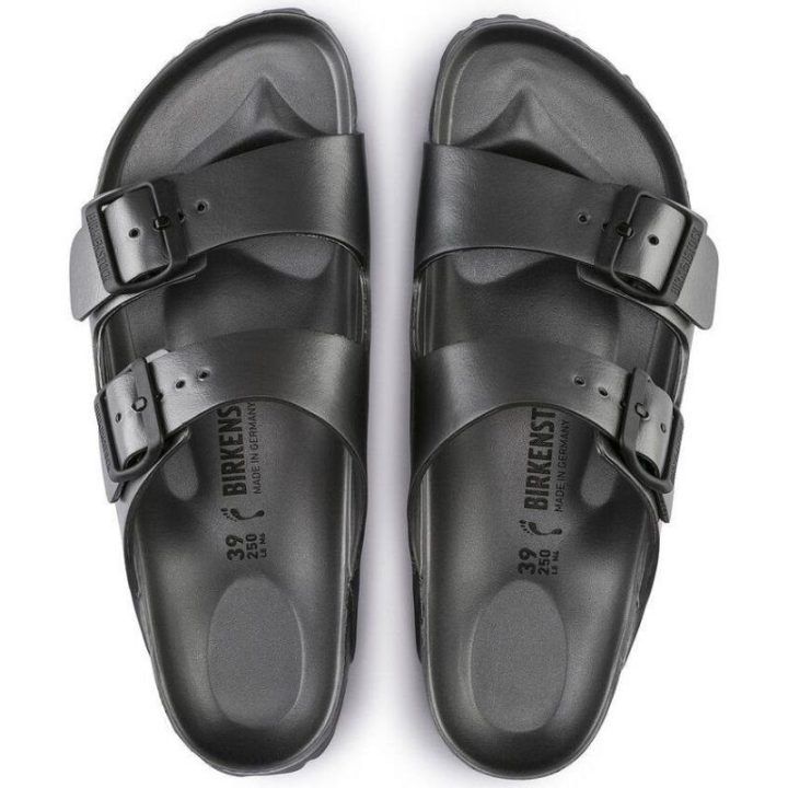 Vyriškos šlepetės Birkenstock Arizona, pilkos