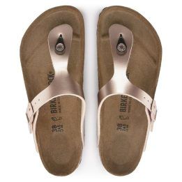 Moteriškos šlepetės per pirštą su sagtimi Birkenstock Gizeh
