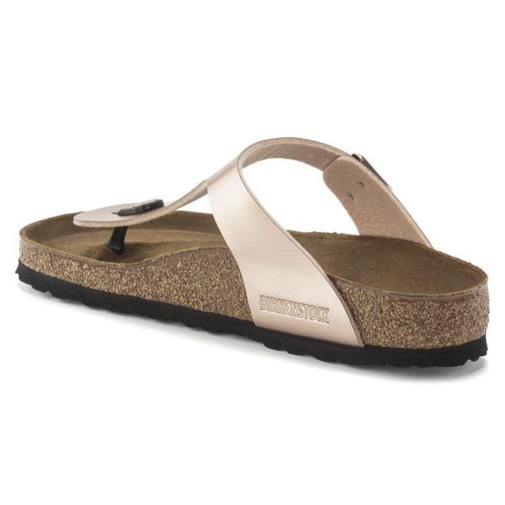 Moteriškos šlepetės per pirštą su sagtimi Birkenstock Gizeh