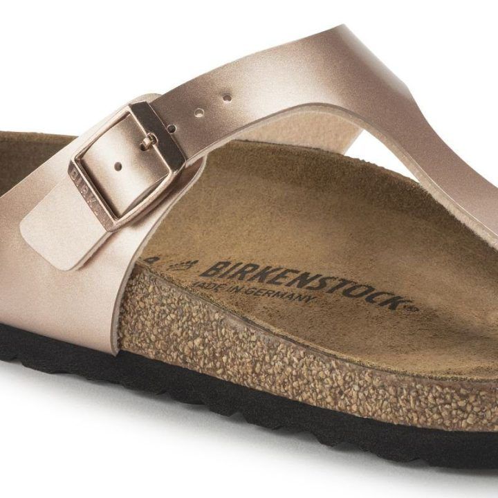 Moteriškos šlepetės per pirštą su sagtimi Birkenstock Gizeh