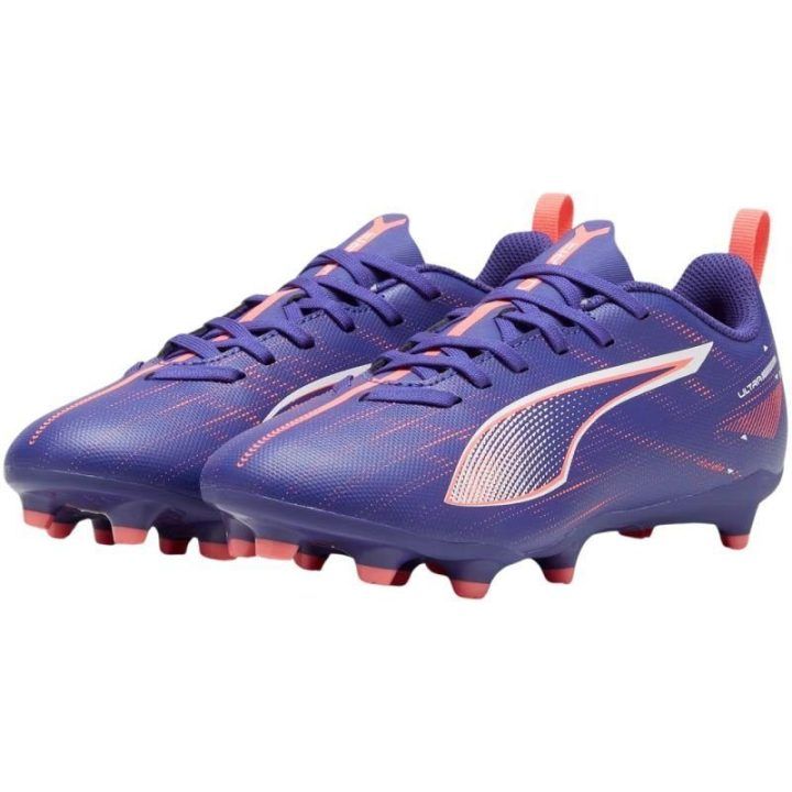Vaikiški futbolo bateliai su SpeedSystem padu Puma Ultra 5 Play