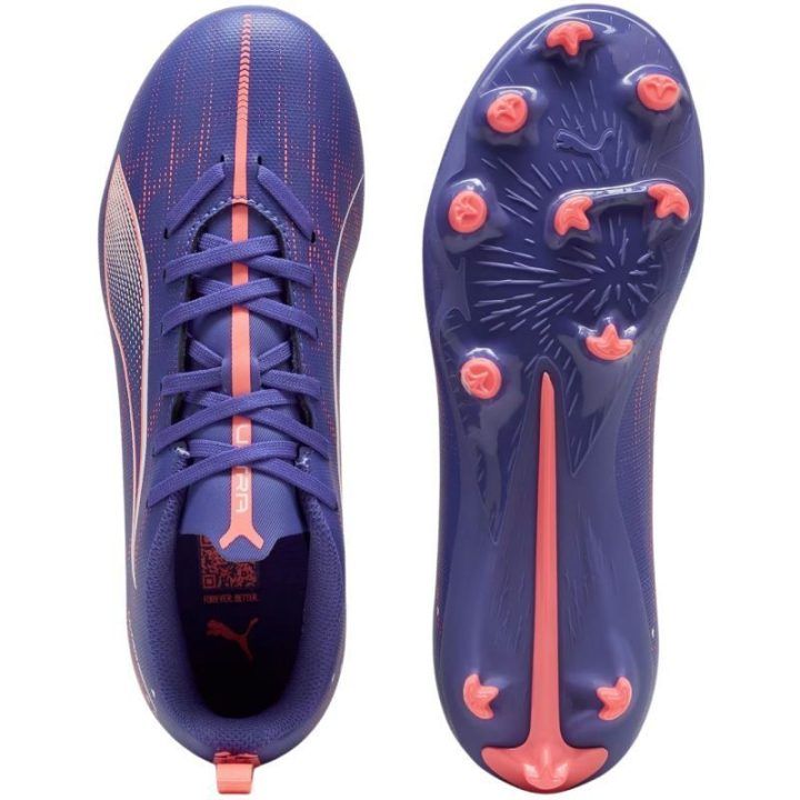 Vaikiški futbolo bateliai su SpeedSystem padu Puma Ultra 5 Play