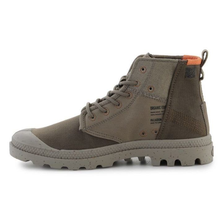 Vyriški batai Palladium Pampa Hi Re Generate, pilkšvai žali