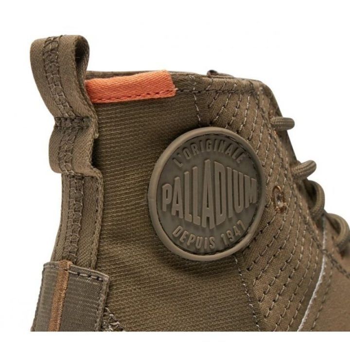 Vyriški batai Palladium Pampa Hi Re Generate, pilkšvai žali