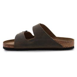 Moteriškos šlepetės Birkenstock Arizona, chaki