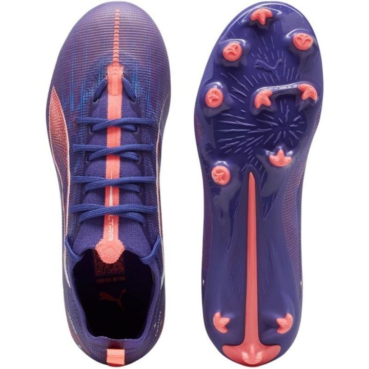 Vaikiški futbolo bateliai su PWRTAPE Puma Ultra 5 Pro FG/AG