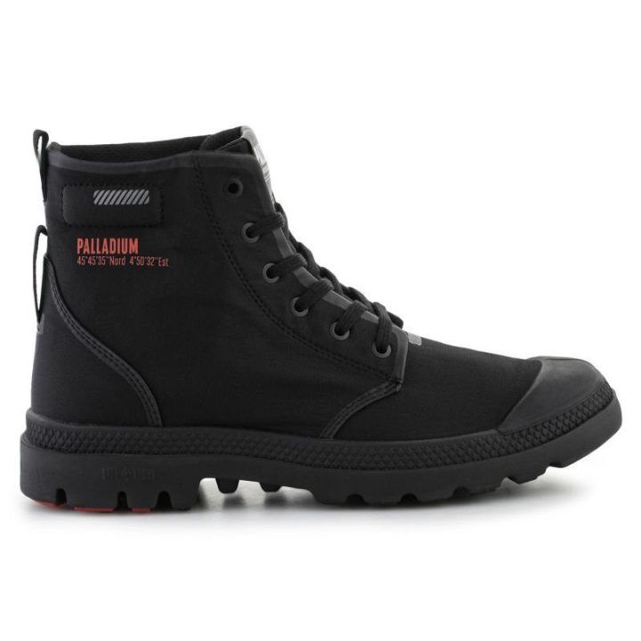 Uniseks sportbačiai Palladium Pampa Lite+ Hi, juodi