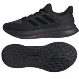 Vyriški žemo profilio bėgimo bateliai adidas UltraRun 5, juodi