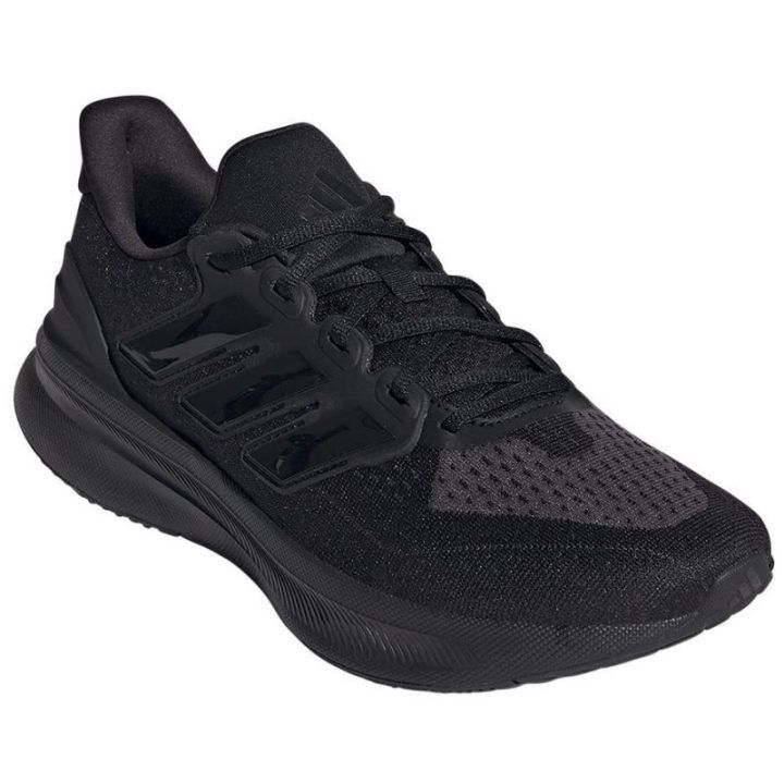 Vyriški žemo profilio bėgimo bateliai adidas UltraRun 5, juodi