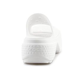 Moteriškos šlepetės Crocs Stomp Slide, baltos
