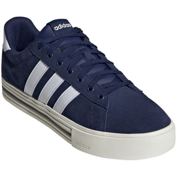 Uniseks zomšiniai sportbačiai adidas Daily 4.0, tamsiai mėlyni