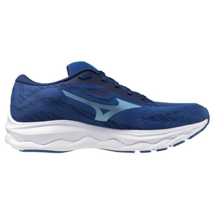 Vyriški žemo profilio bėgimo bateliai Mizuno Wave Serene, mėlyni