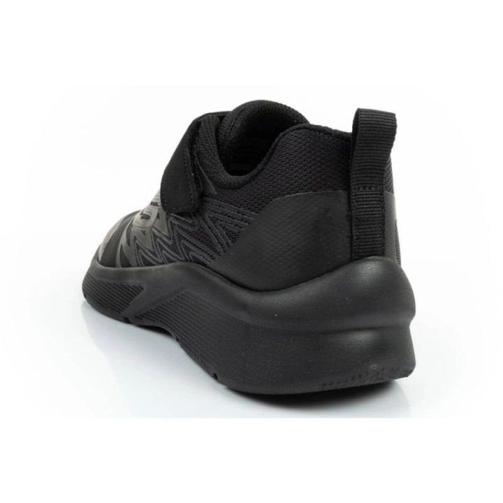 Vaikiški sportbačiai su lipuku Skechers Texlor, juodi