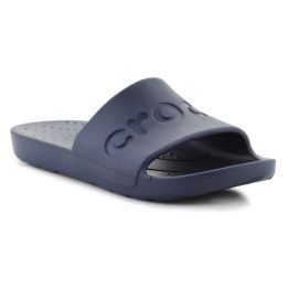 Moteriškos šlepetės Crocs Slide, tamsiai mėlynos
