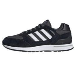 Vyriški žemo profilio sportbačiai adidas Run 80s, juodi