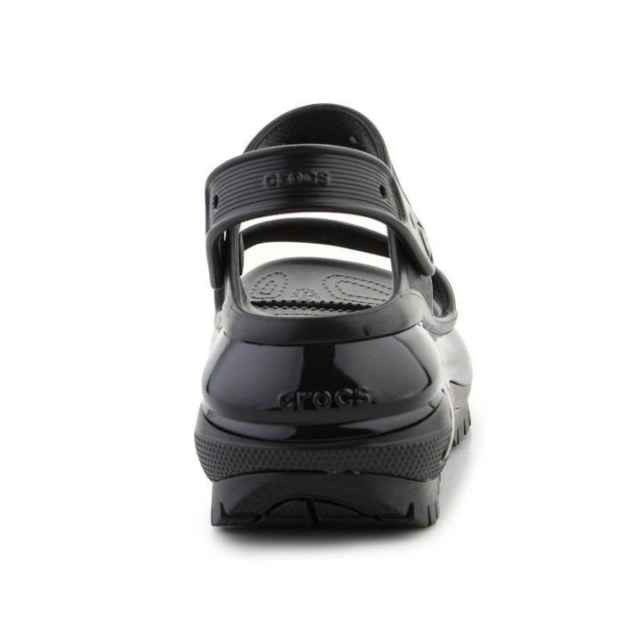 Moteriškos šlepetės Crocs Classic Mega Crush, juodos
