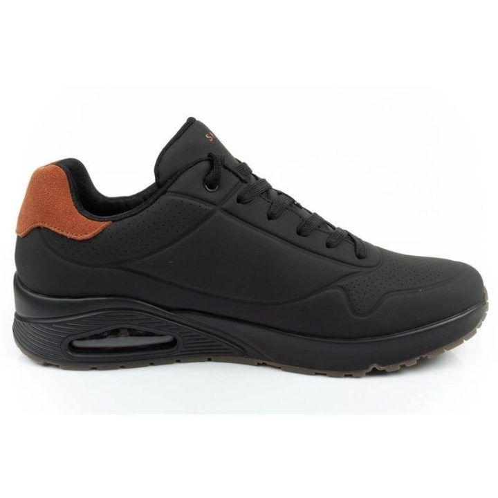Vyriški suvarstomi sportbačiai Skechers Uno 183004/BBK, juodi