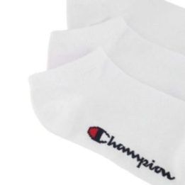 Trumpos medvilninės kojinės Champion, 3 poros, baltos