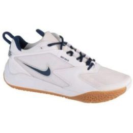 Vyriški žemo profilio tinklinio bateliai Nike Air Zoom HyperAce 3, balti