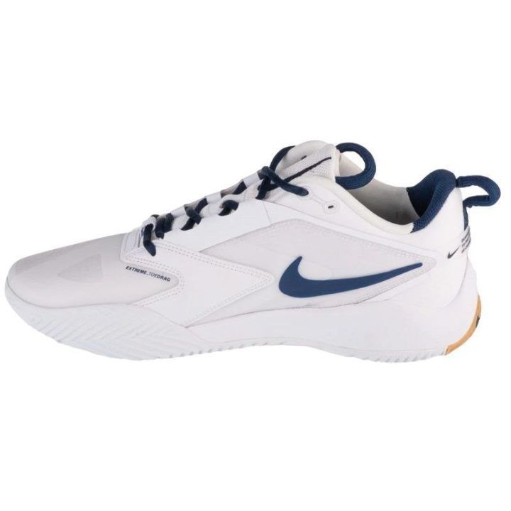 Vyriški žemo profilio tinklinio bateliai Nike Air Zoom HyperAce 3, balti