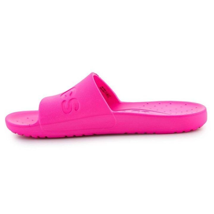 Moteriškos šlepetės Crocs Slide, rožinės