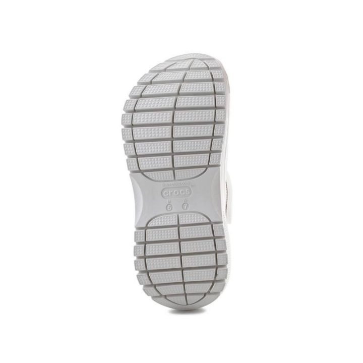 Moteriškos klumpės su platforma Crocs Mega Crush, baltos