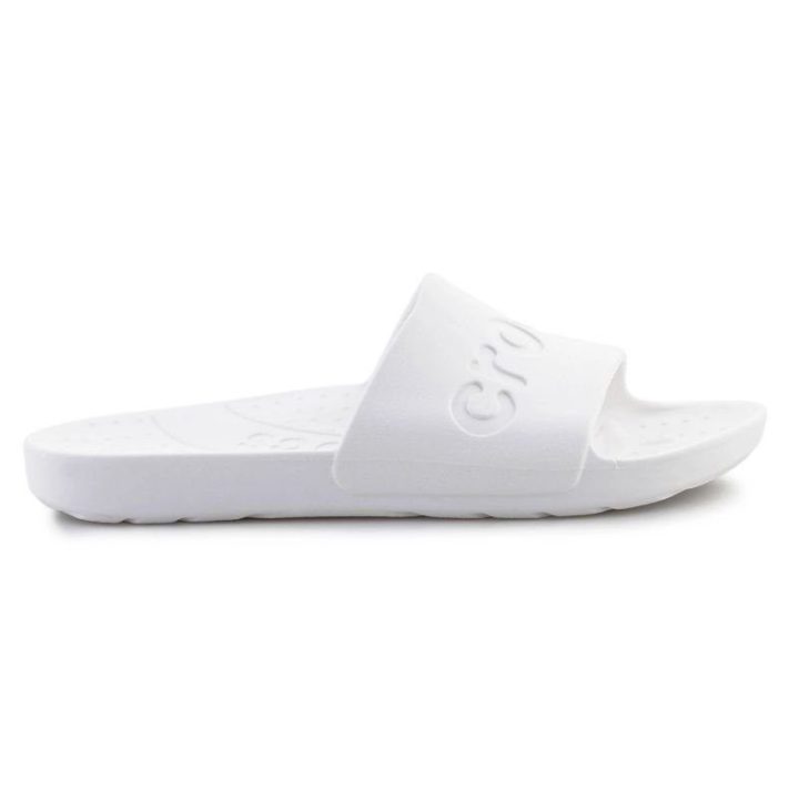 Moteriškos šlepetės Crocs, baltos