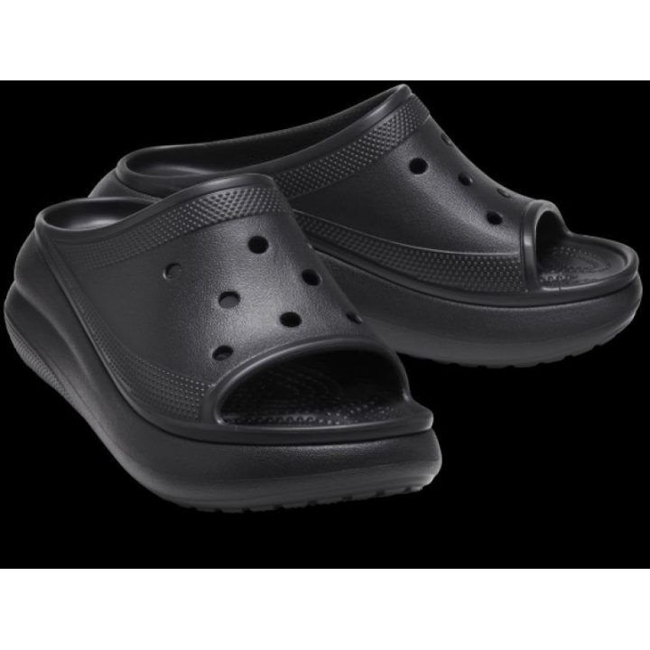 Moteriškos šlepetės Crocs Crush Slide, juodos